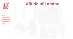 Desktop Screenshot of aikidooflondon.com